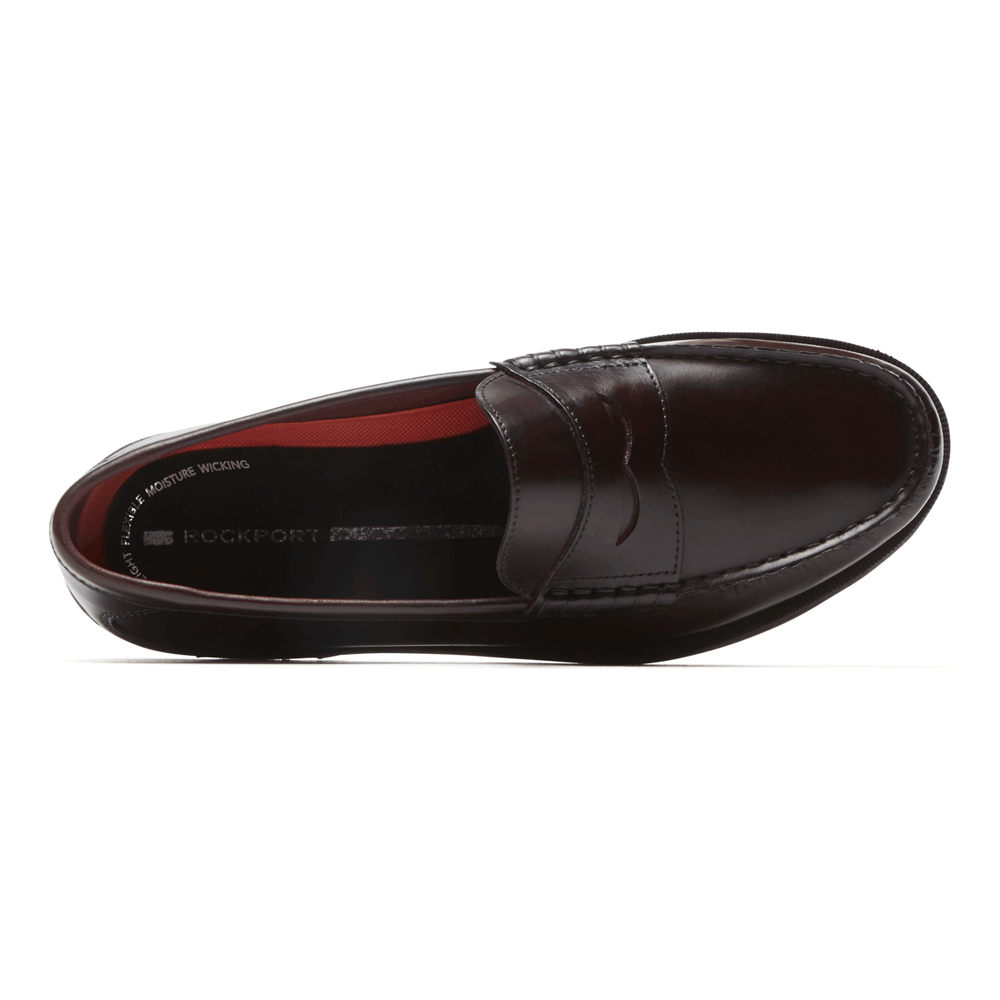 Mocassins Rockport Homem Bordeaux - Modern Prep Penny - 69743AVWY